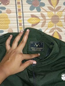 Men's Green Track Jacket