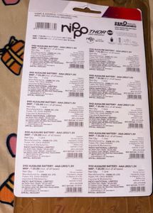 NIPPO THOR AAA DIGI ALKALINE BATTERY