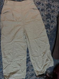 Comfortable Cream Trousers