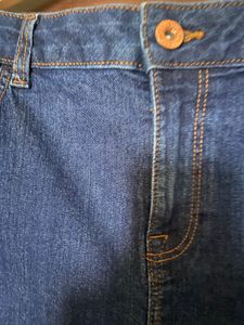Vero Moda Stylish Ripped Blue Denim Jeans (33)