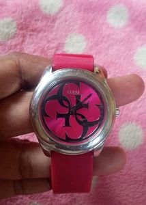Guess Pink Watch