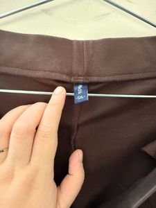 Chic Brown Trousers - Smart Casual Wear