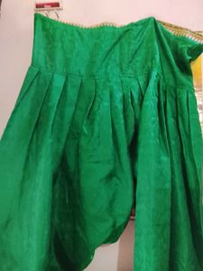 Elegant Green Silk Kurta