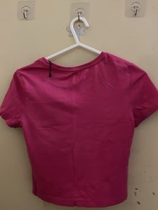 Pink UFO Crop Top