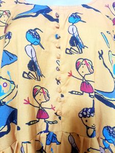 Discount Applicable - Fusion Mustard Dress