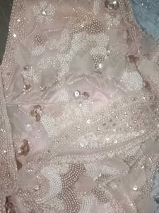 Elegant Pink Gown with Ruffles