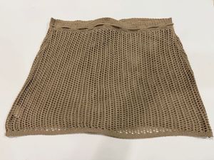Crochet Beach Mini Skirt