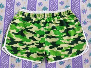 Green Camouflage Shorts