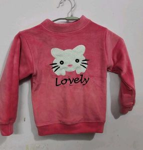 Cute Pink 'Lovely' Sweatshirt