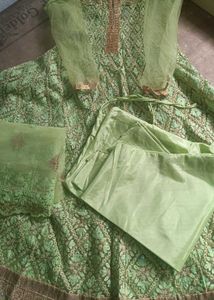 Beautiful Light Green Lehenga Choli Set