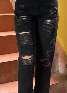 Black Ripped Jeans