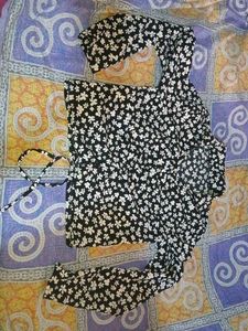 Floral Print Long Sleeve Top