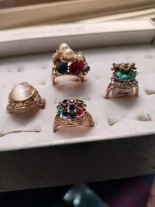 Beautiful Rings Combo - Pack Of 4