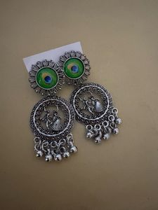 3 Combo Exquisite Peacock &amp; Dancer Design Earrings