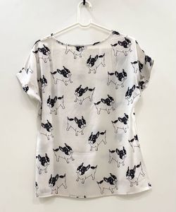 Dog Print Top