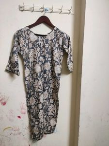 Two Elegant Floral Print Kurtas