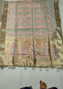 new monga silk brocade paithani
