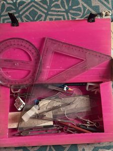 Engineering Drawing book and Box