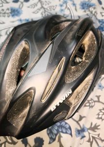 BTWIN Black Cycling Helmet