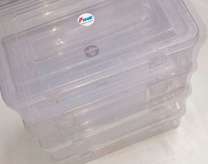 Premium Large Plastic Storage 4 Box Combo
