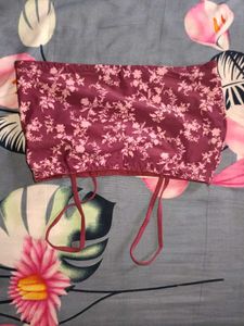 Floral Vineyard Strappy Bandeau Top