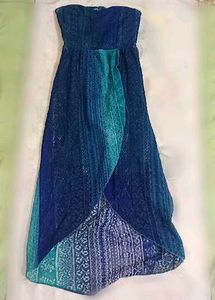 Blue Patterned Sundress