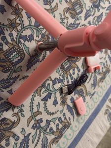 Pink Selfie Stick with Light