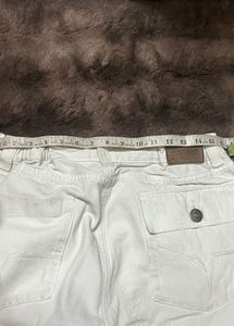 Guess (Authentic) White  Baggy Jeans