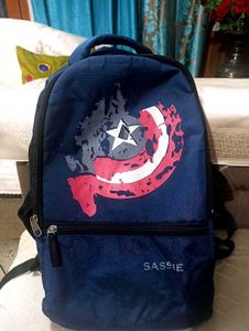 Cool Captain America Themed Backpack