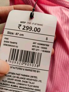 Shein Pink Ribbed Sports Bra