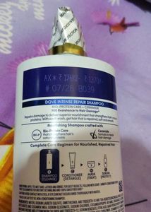 Dove Intense Repair Shampoo 1L