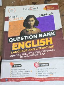 CBSE Class 10 English Question Bank 2024-25