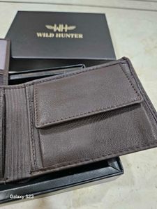 Wild Hunter Leather Wallet BROWN COLOUR