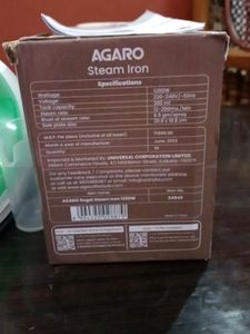 Agaro Steam Iron