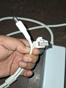 White Power Adapter Cable
