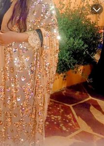 Golden Sequin Party Dupatta