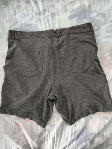 Men's Grey Casual Shorts