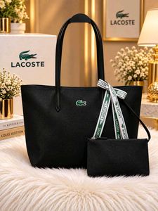 Lacoste Tote Bag with Pouch PREMIUM QUALITY