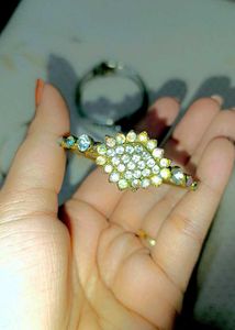Sparkling Rhinestone Cuff Bracelet