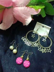 Elegant Earrings (set of 3)