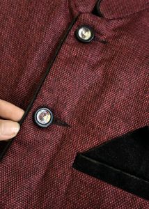 Maroon Nehru Jacket