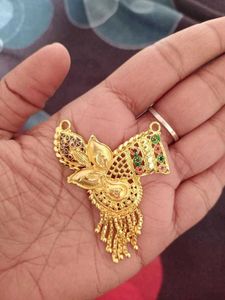Gold Pleated Mangalsutra