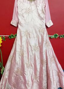 Beautiful Gown With Duppata And Leggings