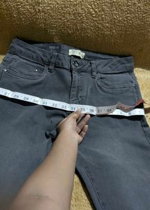Brand New DNMX Grey Skinny Fit Mid Waist Jeans