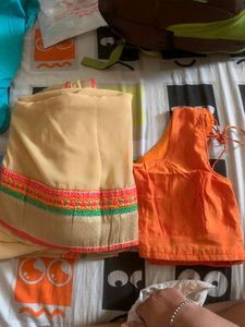 Beautiful Saree And Blouse