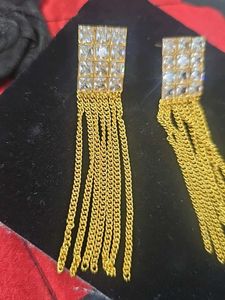 Chain Tassel Earrings
