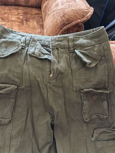 Olive Green Cargo Pants
