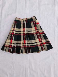 Plaid tennis Mini Skirt