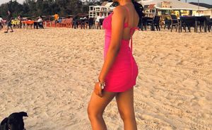 Vibrant Pink Mini Dress🤌🏼🔥