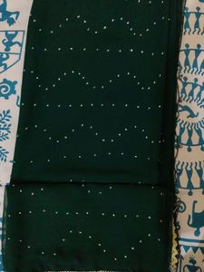 Emerald Green Saree
